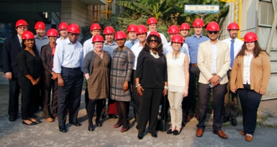 IMM Global Executive MBA 2014 students toured Bao Steel, one of the largest steel companies in the world, during their October residency in China.